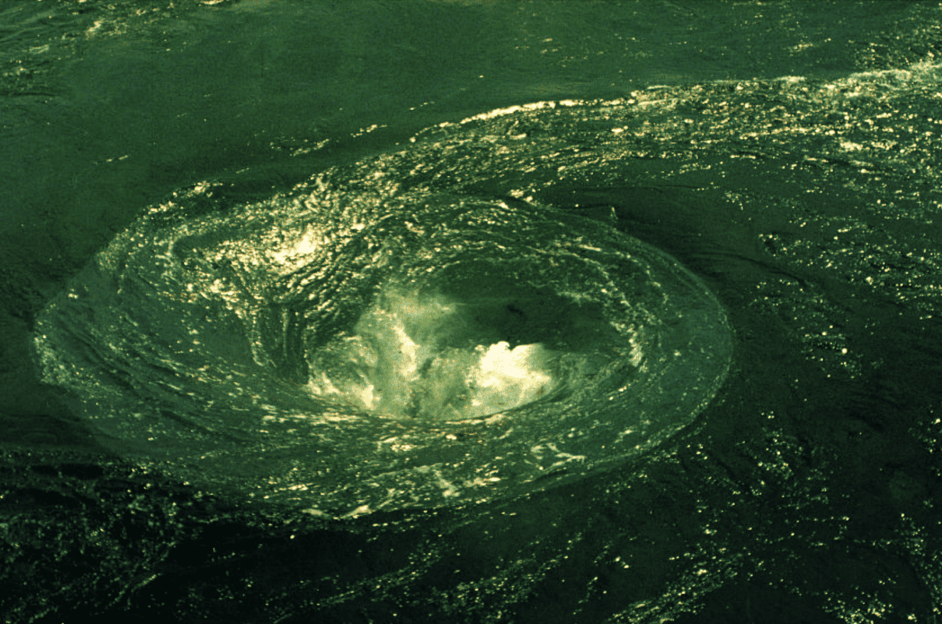 A vortex in water