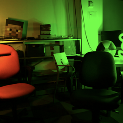 Light Paintings created with our approach. The production only took minutes, design and modifications are performed in real time.