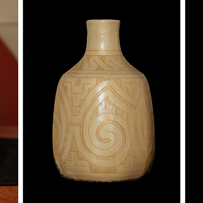 The same pattern of error can be noted on the vase. In general the error is very low, except at the center of some highlight regions.