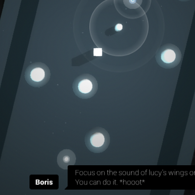 The player has to avoid the frogs in a swamp and reach the end.